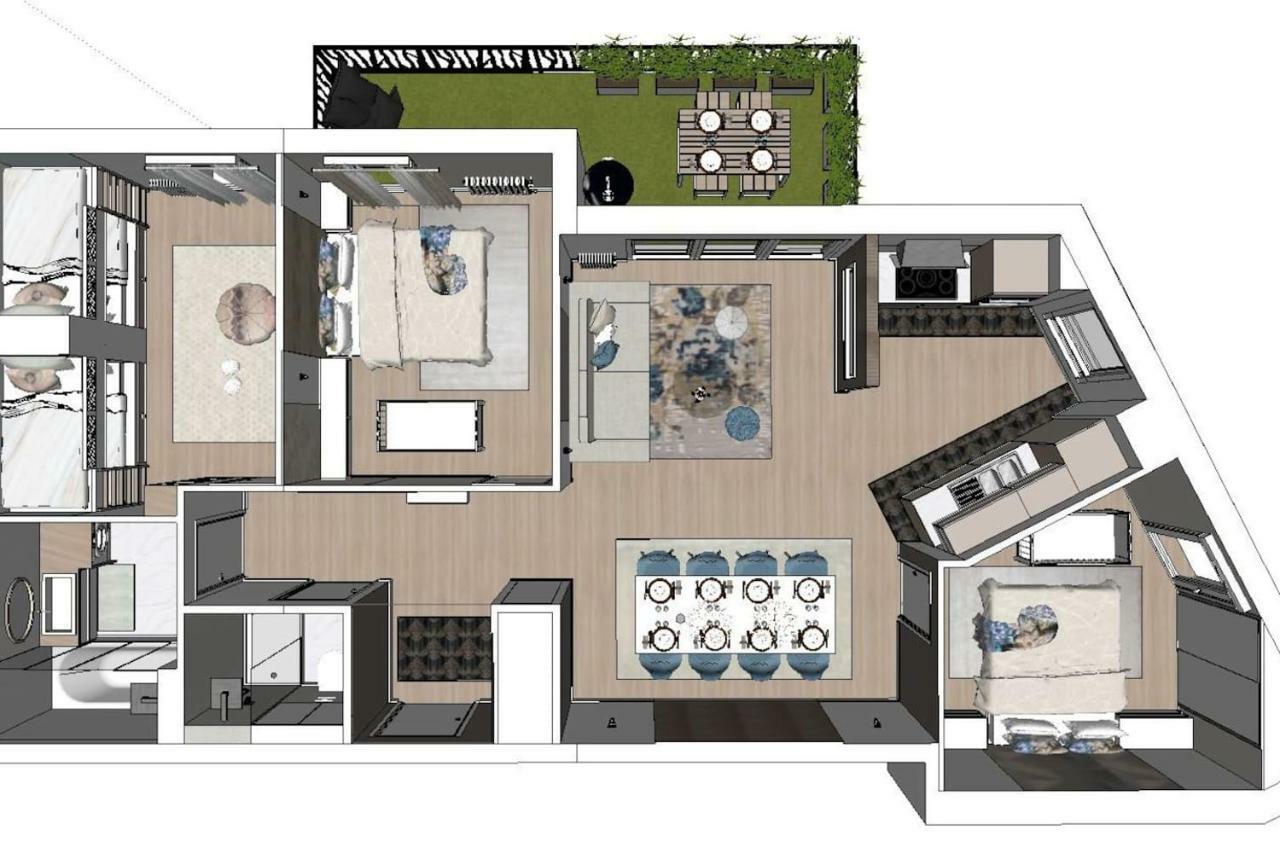 Bedland Apartman Bailly-Romainvilliers Kültér fotó